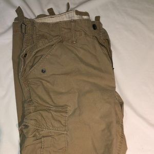 H and M cargo pants tan